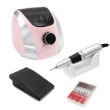 Cumpara ieftin Freza electrica Profesionala M13, Global Fashion, 68W, 35000 rpm, culoare roz