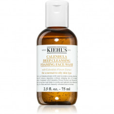 Kiehl's Calendula Deep Cleansing Foaming Face Wash gel pentru fata pentru curatare profunda 75 ml