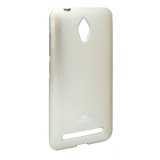 Husa silicon Mercury Goospery Jelly Case aurie pentru Asus ZenFone Go ZC500TG