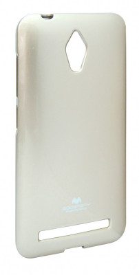 Husa silicon Mercury Goospery Jelly Case aurie pentru Asus ZenFone Go ZC500TG foto