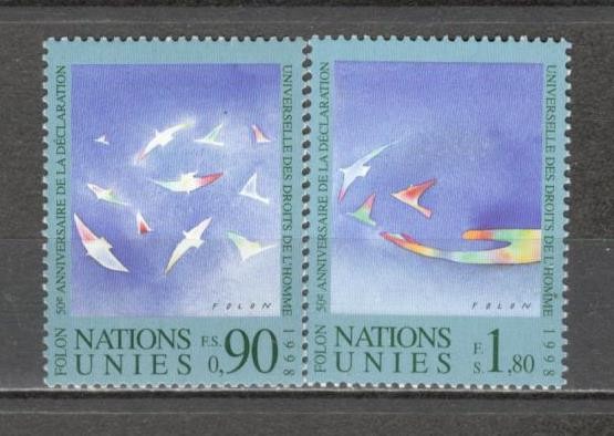 O.N.U.Geneva 1998 50 ani Declaratia drepturilor omului SN.631