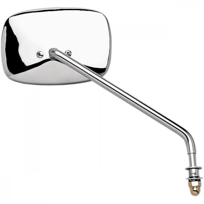 Oglinda moto LONG STEM BOLT-ON, culoare crom, montaj dreapta Cod Produs: MX_NEW 2021711PE foto