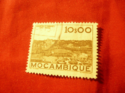 Timbru Mozambic colonie portugheza 1948 ,Peisaj - val.10$ stampilat foto