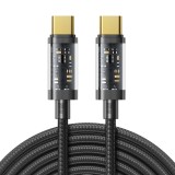 Joyroom cablu USB Type-C - USB Type-C 100W cablu 2m black (S-CC100A20)- 107833
