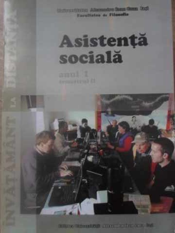 ASISTENTA SOCIALA ANUL I, SEMESTRUL II-COLECTIV-232468