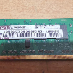 Ram Laptop Kingston 1GB DDR2 PC2-6400S