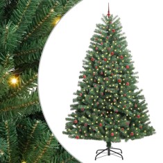 vidaXL Brad de Crăciun artificial cu ramuri articulare Verde 300 cm 3395523
