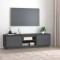 Gossi comoda tv, gri, 140x35x40 cm, lemn masiv de pin