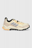 Adidas TERREX sneakers AX4 femei, culoarea bej HQ1048-SANSTR/SIL