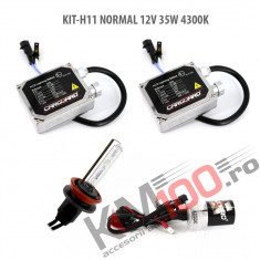 Set xenon H11 NORMAL 12V 35W 4300K foto