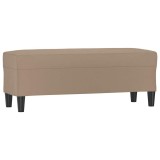 Cumpara ieftin Banca, cappuccino , 100x35x41 cm, piele ecologica