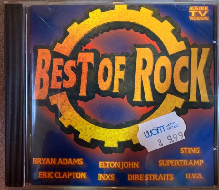 BEST OF ROCK - C D Originale ca NOU