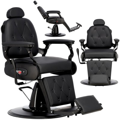 Scaun de frizerie hidraulic pentru salonul de frizerie barber shop Marcos Barberking foto