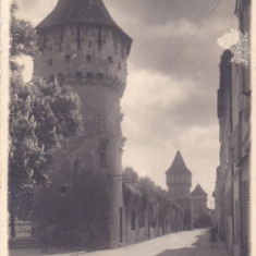 SIBIU STRADA HARTENECK - GASSE,CIRCULATA CENZURATA,ROMANIA.