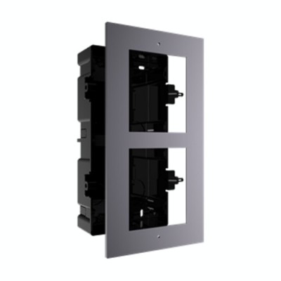 Rama montaj ingropat, 2 module, pentru Interfon modular - HIKVISION SafetyGuard Surveillance foto