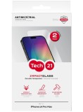 Tech21 Impact Glass Anti-microbial Iphone 14 Pro Max