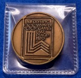 Placheta - JOCURILE OLIMPICE de IARNA - LAKE PLACIDE 1980