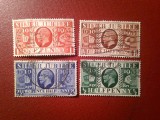 Serie Marea Britanie Rege George V - Jubileul de Argint - 1935 ,4 valori stampilate