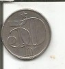 (No4) moneda-Cehoslovacia-50 haleru 1979, Europa