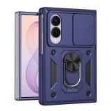 Husa Samsung Galaxy Z Fold8 Asteroid GSM CamShield Series Albastru Protectie Camere Stand Inel