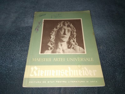 MAIESTRII ARTEI UNIVERSALE - TILMAN RIEMENSCHNEIDER foto