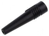 Manşon negru BNC 2,6mm - 5,5mm