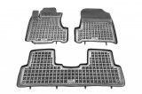 Covorase Cauciuc Auto Dedicate Honda CR-V 3 III 2006-2011 Tip Tavita Rezaw Bordura Inalta Fixare Mocheta
