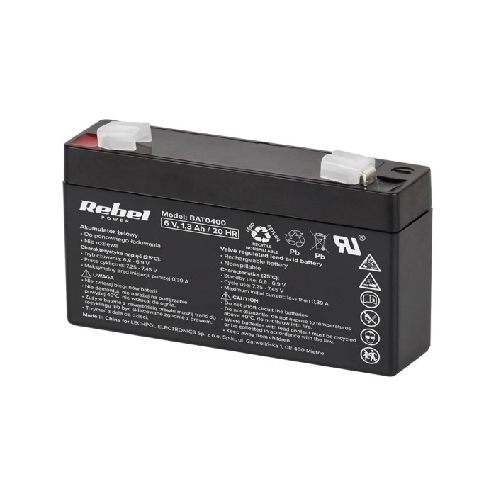 Accu.Pb.6V 1.3Ah Rebel