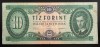 Bancnota 10 FORINTI - RP UNGARĂ / UNGARIA, anul 1962 * cod 46