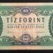 Bancnota 10 FORINTI - RP UNGARĂ / UNGARIA, anul 1962 * cod 46