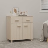 VidaXL Servantă, maro miere, 79x40x80 cm, lemn masiv de pin