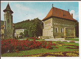 Carte Postala veche - Piatra Neamt - Biserica si turnul lui Stefan , necirculata