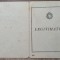 Legitmatie Medalia Muncii 1954