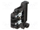 Conector de șine POK&Oacute;J 0,5&divide;2,5mm2 1 borne 2 negru TS35