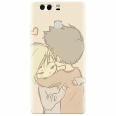 Husa silicon pentru Huawei P9, Couple Hug