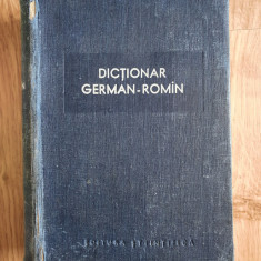 DICTIONAR GERMAN-ROMAN - Isbasescu 1958