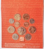 Cumpara ieftin M01 Belgia set monetarie 10 monede 2000 50 centimes 1, 5, 20, 50 Francs, Europa