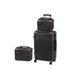 TraveLux Urban XIII set valiză cu role negru