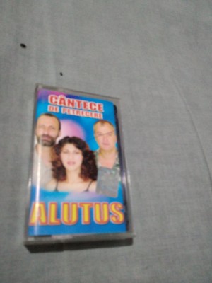 CASETA AUDIO FORMATIA ALUTUS-CANTECE DE PETRECERE RARA !!!! ORIGINALA foto