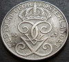 Moneda istorica 5 ORE - SUEDIA, anul 1947 *cod 3015 = excelenta, Europa, Fier