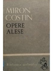 Miron Costin - Opere alese (Editia: 1965) foto