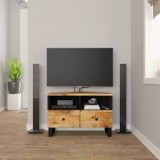 Cumpara ieftin Comodă TV, 70x33x46 cm, lemn masiv de mango