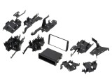 Cadru radio 2 DIN negru pentru Pontiac, Scion, Toyota