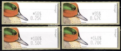 PORTUGALIA 2000, ATM, Fauna, Pasari, MNH foto