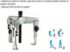 Extractor universal cu 3 brate cu piulite rapide ?EXTRA? foto