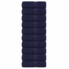 Prosoape pentru oaspeți 10 buc Bleumarin 360 g/m&sup2; 100% bumbac