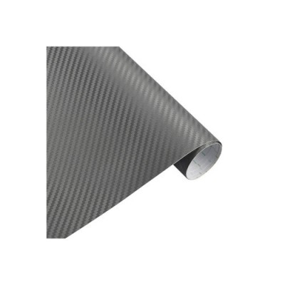 Folie carbon 3D gri antracit latime 1.27m x 1m Cod: KM9170 Automotive TrustedCars foto