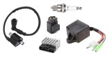 CDI + Bobina Inductie Bujie + Releu Incarcare Pornire Scuter Yamaha MBK Booster, TMMP