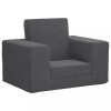 Canapea Extensibila Copii Gossi, Plus Moale Antracit, Husa Lavabila, Dimensiuni 52x38x34 cm