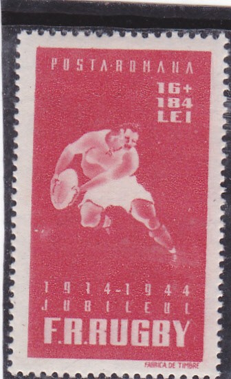 ROMANIA 1944 LP 164 - 30 DE ANI FEDERATIA ROMANA RUGBY MNH